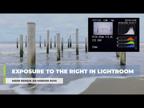Exposure to the right in Lightroom