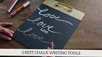 How to Write on a Chalkboard: The 3 Best Chalk Writing Tools