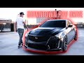 POV |CADILLAC CTS-V DOWNTOWN POV| Supercharger Sounds & MORE!