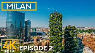 Vibrant Atmosphere of MILAN in 4K HDR - Best Shots from the Major Cultural Center of Italy - Part 2