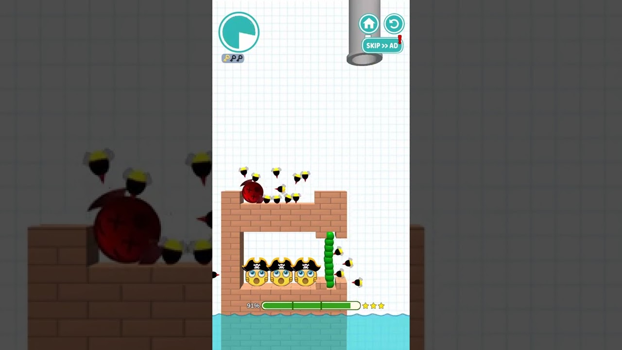 Save Balls: Brain Teaser Games - Level 257 Solution