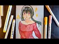 How i color Yor Forger With Watercolors 
