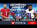Cowboys vs. Cardinals Live Streaming Scoreboard, Play-By-Play, Highlights & Stats | MNF Week 6