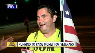 Clearwater man running to raise money for veterans