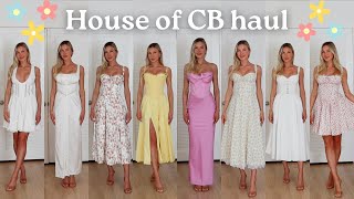 2,500 Dress Try On Haul House Of Cb Spring 24