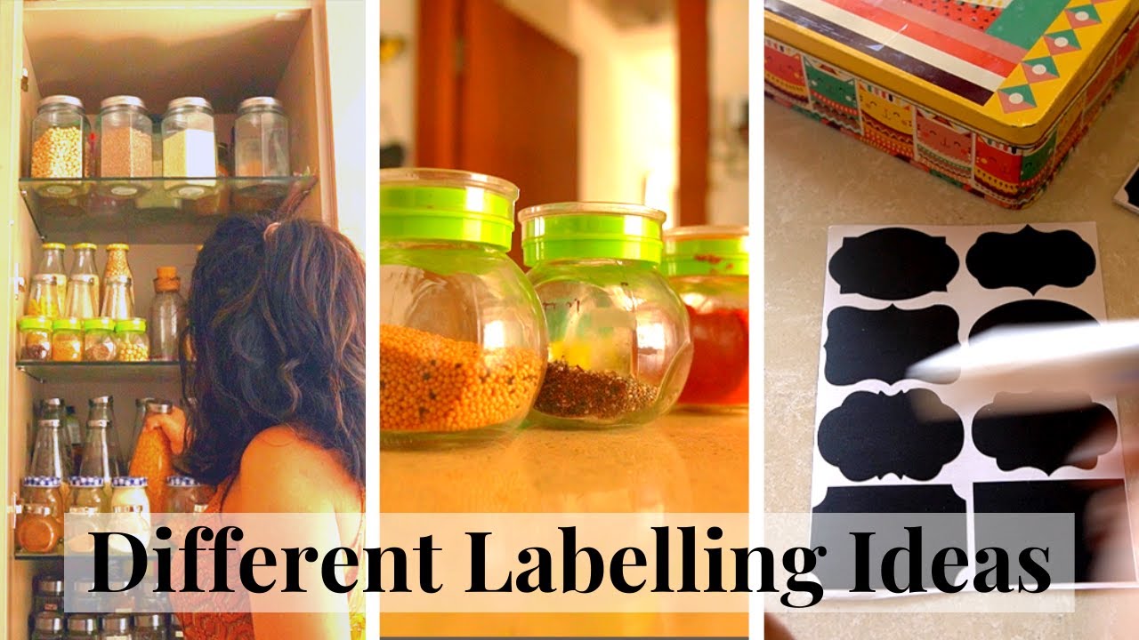 I found the best way to label KITCHEN & PANTRY JARS, 8 NO COST Ideas