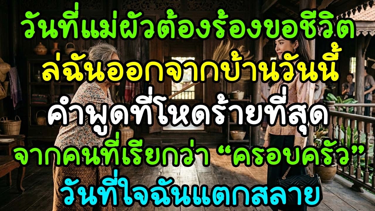 แม่ผัวไล่เหมือนหมูเหมือนหมา 