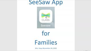 SeeSaw App for Families with Translated Subtitles