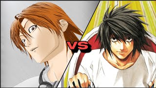 Akiyama Shinichi vs L Lawliet (Manga) Full Scale Comparison or whatever