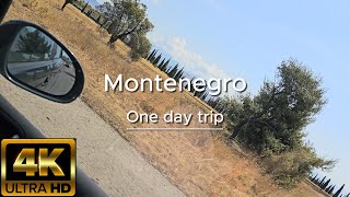 Montenegro One Day Trip | Stunning Nature & Coastal Views in 4K