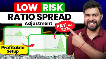 LOW RISK | RATIO SPREAD ADJUSTMENTS | PROFITABLE OPTION SELLING SETUP | Option Sailor