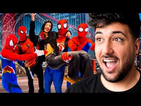 I'VE NEVER SEEN SO MANY SPIDER-MEN IN ONE PLACE