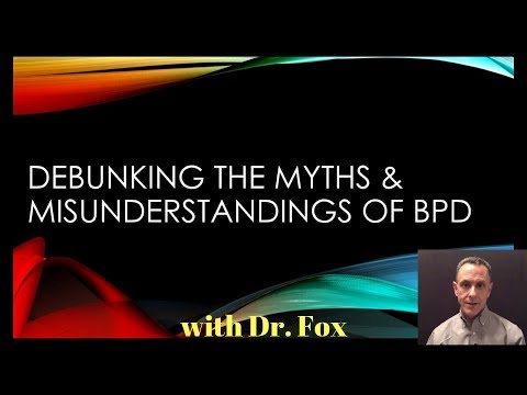 Debunking The Myths & Misunderstandings of Borderline Personality Disorder