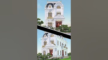 Nhà đẹp 2 tầng Tân cổ điển siêu HOT #short