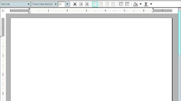 AbiWord: user interface & top-level menu #abiword #wordprocessor #linuxapps
