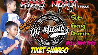 JARANAN ||SUARGO TICKETS|| VOCs. YETI - THE ELECTONE CHILDREN DUO. GG MUSIC
