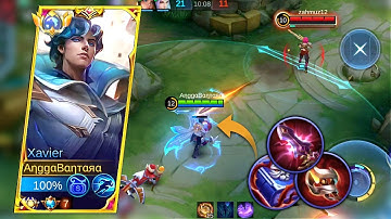 TROUBLE WITH HERO BEATRIX?? | XAVIER USER MUST TRY THIS ONE SHOT BUILD & EMBLEM 2023 - MLBB