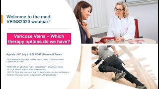 Varicose Veins - Which therapy options do we have? - MEDI VEINS2020 Webinar - Dr Cavezzi
