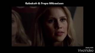 Rebekah And Freya Mikaelson Fight Confident
