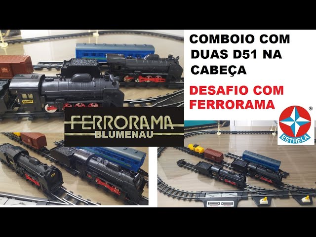 Trem Elétrico Maria Fumaça Union Express a Pilha