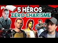 5 HÉROS du Jeu vidéo avec ZÉRO CHARISME.