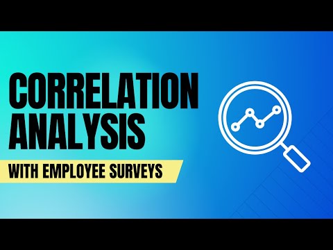 Using Correlation Analysis in Employee Surveys - video from Drive Research