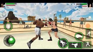 Game -  Kick Boxing"  fight - boxer " player - Android -  (Video) screenshot 4