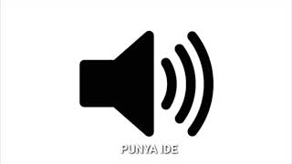Sound effect - Punya ide