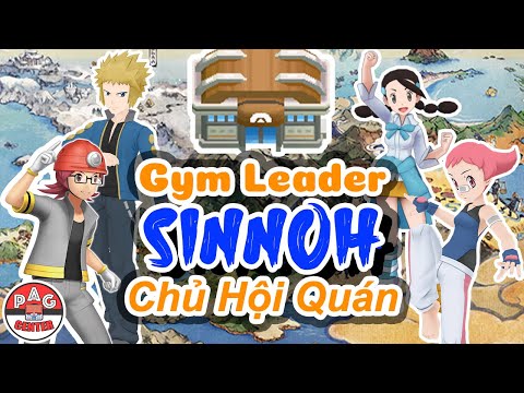 Video Tổng hợp 8 Chủ Hội Quán Pokemon Vùng Đất Sinnoh |... - youtube