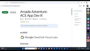 Arcade Adventure: ACE App Dev III || Laboplossing || Google Cloud Arcade 2025