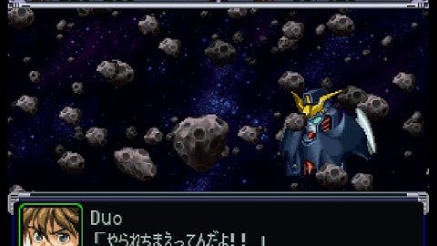 Super Robot Wars Alpha(PSX) - Gundam Deathscythe Hell Custom Attacks