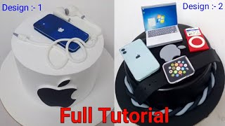 How To Make iPhone Cake | iphone Theme Customized Birthday Cake Tutorial For iphone lovers screenshot 5