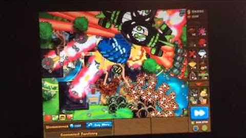 Bloons Monkey City Contested Territory Round 100-101 River Terrain