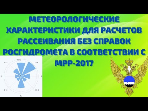 Метеорологические характеристики без