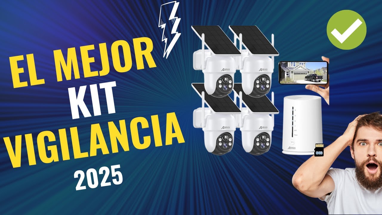 🚨 ¡Protege Tu Hogar YA! El Kit de Cámaras de Seguridad MÁS AVANZADO y ...