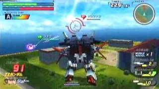 ガンダムｖｓガンダムＰＳＰ対戦動画　ＺＺ　～1～