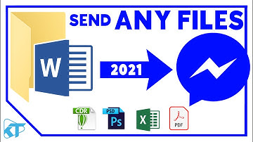 How To SEND ANY FILES via Android Messenger App | 2021