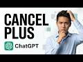 How to Cancel ChatGPT Plus Subscription (Step-by-Step)