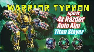 War Robots - Warrior Typhon ( Spirit Razdor ) MK3. Do you like this weapon? screenshot 5