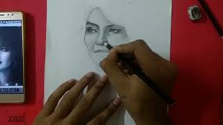 Day 19 Drawing Anveshi Jain A Portrait A Day