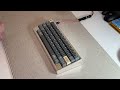 Baionlenja OBJ1 HHKB/HMX Sunset Gleam Switch Sound Test