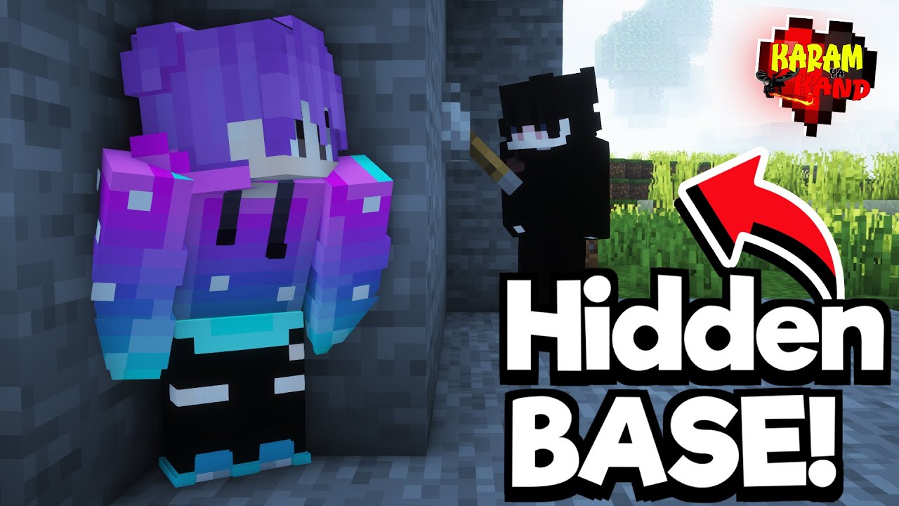 How I Found This Secret Base To Destroy My Enemy | K2 SMP - KARAM YA ...