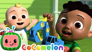 Excavator Song - Construction Vehicles For Kids | CoComelon Nursery Rhymes & Kids Songs