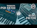 Korg PA700 VS Yamaha PSR SX700