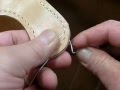 THE・MEXICO レザークラフト キーケースの作り方NO.4 手縫いの仕方