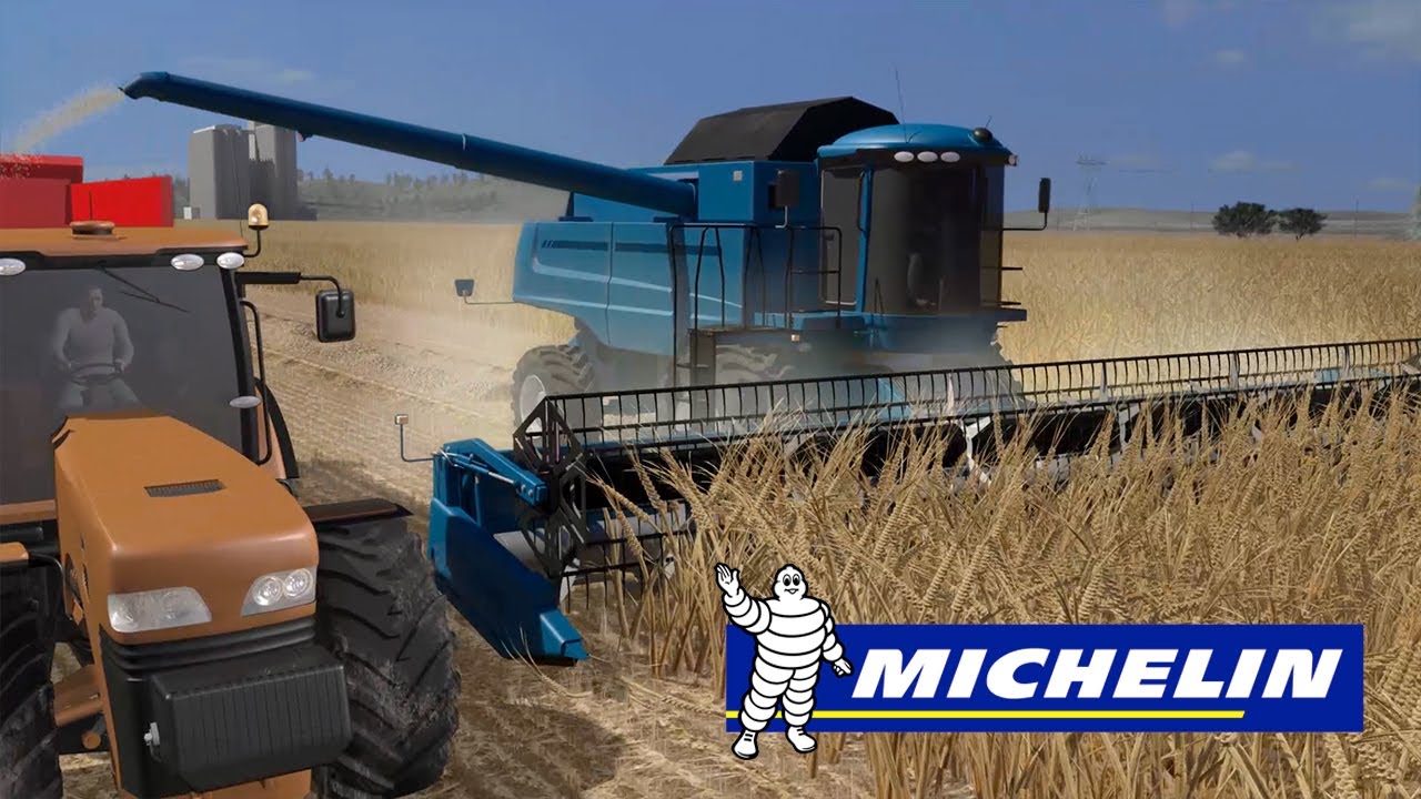SIMA 2013: an awareness film in 3D, introduction to the Michelin simulator of agricultural tires