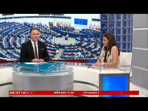 Η υποψήφια Ευρωβουλευτής της ΝΔ Βούλα Πατουλίδου στην τηλεόραση BEST 17-04-2024