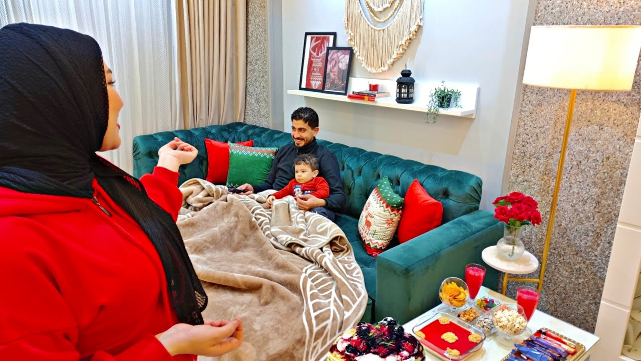 جوزي نزل من البيت زهقان رجع لاقي سهرة ولا في الأحلام كسرت الروتين وعشناها بسعادة علشان ملهاش إعادة😉