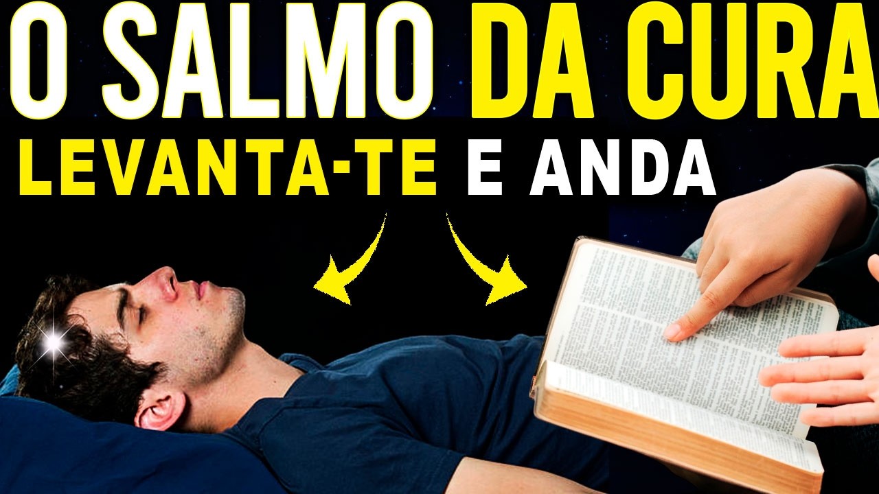 OUÇA HOJE O SALMO DE CURA OUÇA 3 VEZES E VEJA CURA PODEROSA PERNAS, PÉS, CIRCULAÇÃO | ENQUANTO DORME