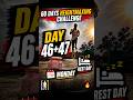 DAY 46+47 || 60 Days Heightmaxing Challenge || #heightgrowth #heightincrease #heighttips #fitness